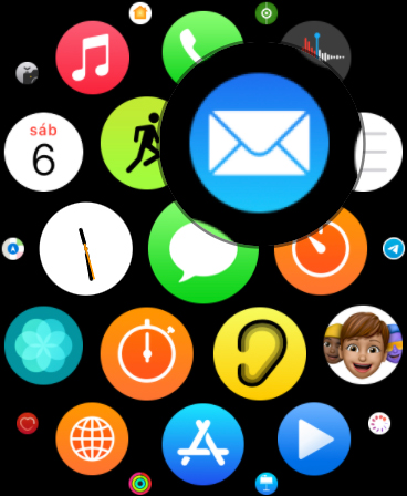 Envíar un email con el Apple Watch