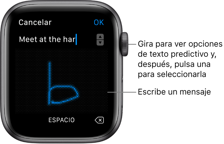 Responder mensajes Apple Watch