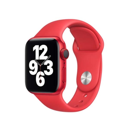 comprar correa silicona roja Apple Watch 40mm