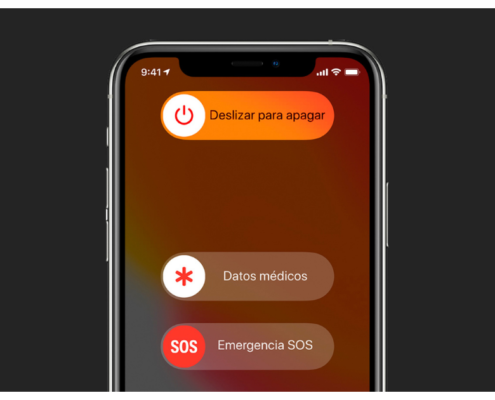 datos de emergencia iPhone