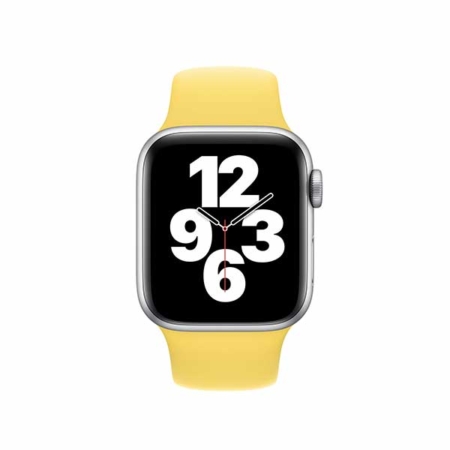 comprar correa silicona color jengibre para Apple Watch 40mm