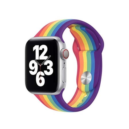 comprar correa silicona edición orgullo para Apple Watch 40mm