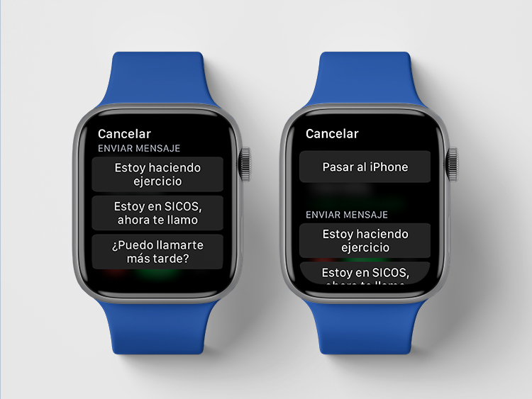 Llamadas Apple Watch