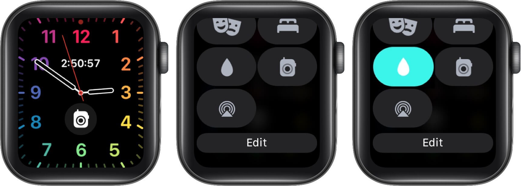 Bloqueo acuático Apple Watch