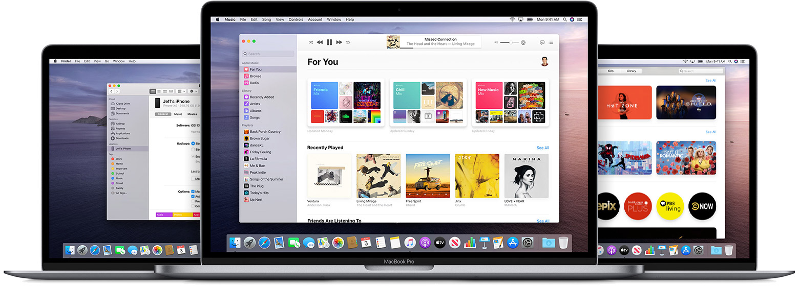 Utilizar iTunes desde Finder con Mac
