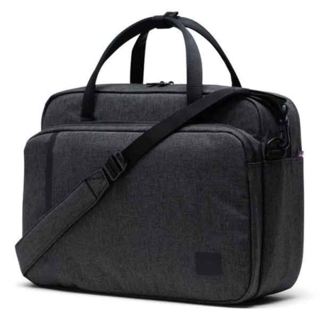 Maletín Herschel Gibson Black Crosshatch