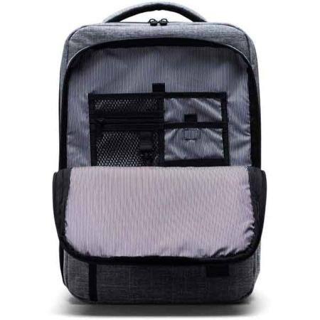 Mochila Herschel Travel Raven Crosshatch