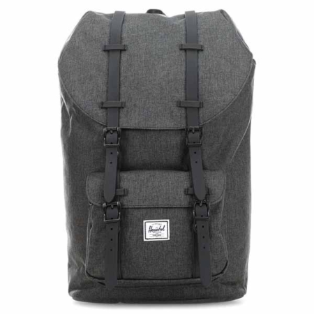 Mochila Herschel Little America Negra Antracita