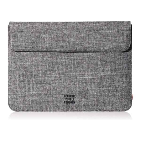 Funda Herschel Spokane para MacBook Air Pro 13" Raven Crosshatch