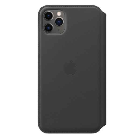 Funda Leather Folio iPhone 11 Pro Max Black