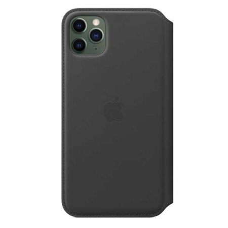 Funda Leather Folio iPhone 11 Pro Max Black