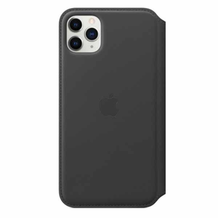 Funda Leather Folio iPhone 11 Pro Max Black