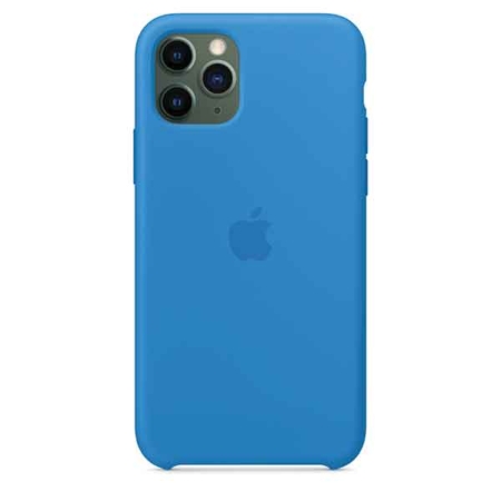Funda de silicona iPhone 11 Pro Azul Surfero