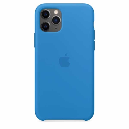 Funda de silicona iPhone 11 Pro Azul Surfero