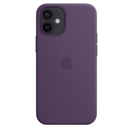 Funda de silicona iPhone 12 mini Amatista
