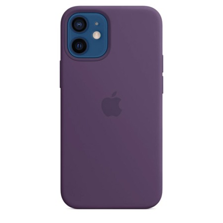 Funda de silicona iPhone 12 mini Amatista