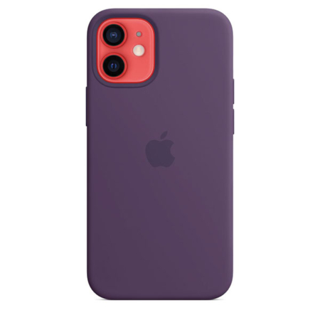 Funda de silicona iPhone 12 mini Amatista