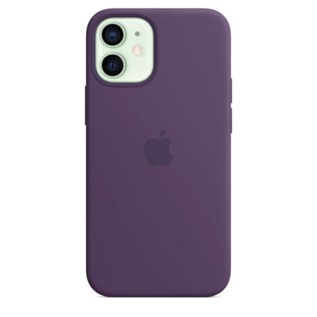 Funda de silicona iPhone 12 mini Amatista