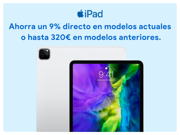 Oferta educativa iPad Apple 2021