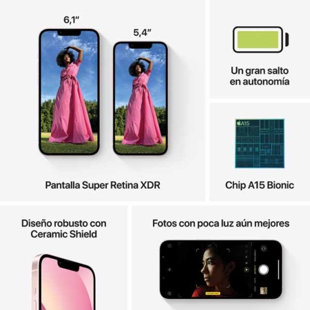 iPhone 13 Rosa