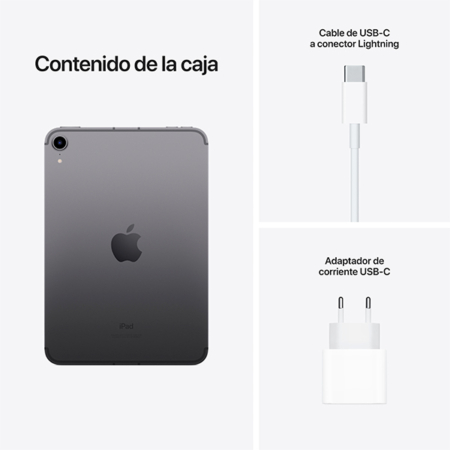 iPad mini (6ª gen) 2021 Wifi+Celular Gris Espacial