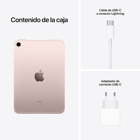 iPad mini (6ª gen) 2021 Wifi+Celular Rosa