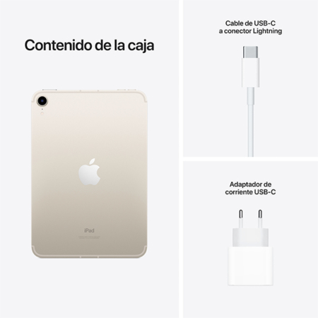 iPad mini (6ª gen) 2021 Wifi+Celular Blanco