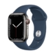 Apple Watch Series 7 Acero Grafito Correa Azul