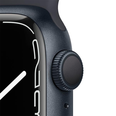 Apple Watch Series 7 Aluminio medianoche con correa deportiva medianoche
