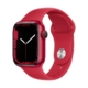 Apple Watch Series 7 aluminio cell rojo con correa deportiva roja