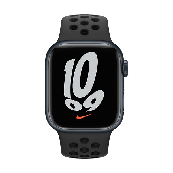 Sin personal Complicado solicitud Apple Watch Series 7 Nike GPS + Cell - 45mm Medianoche con correa deportiva  Negra - SICOS Apple Premium Reseller