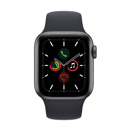 comprar Apple Watch se gps 40mm gris espacial con correa deportiva negra medianoche