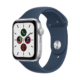 comprar Apple Watch se 44mm gps plata con correa deportiva silicona azul