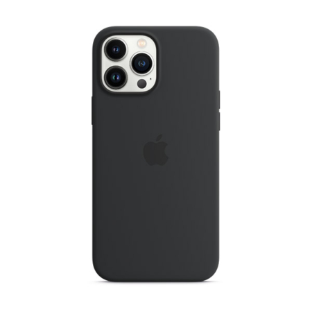 Funda de silicona apple iPhone 13 pro max medianoche