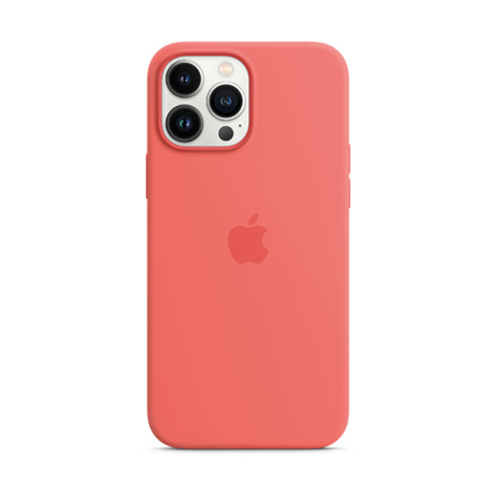 Funda de silicona apple iPhone 13 pro max pomelo rosa