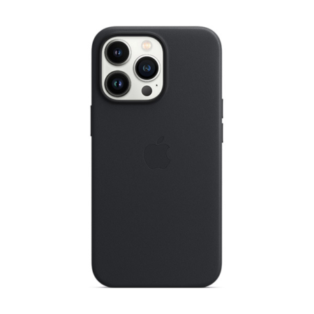 funda de piel apple iPhone 13 Pro color negra medianoche