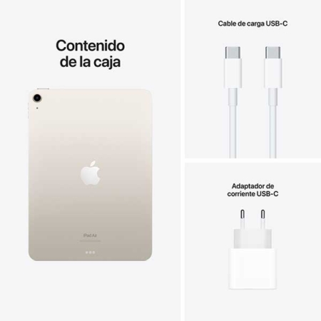 iPad Air m1 blanco estrella