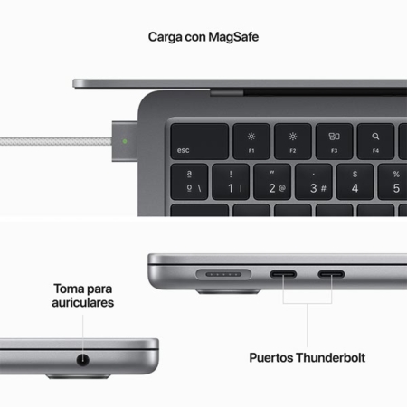 MacBook Air M2 SICOS Gris Espacial