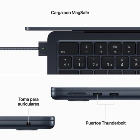 MacBook Air M2 SICOS Medianoche