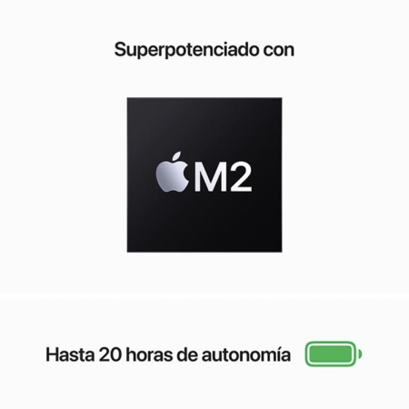 MacBook Pro 13 pulgadas M2 Gris Espacial SICOS