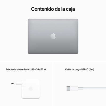 MacBook Pro 13 pulgadas M2 Gris Espacial SICOS