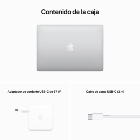 MacBook Pro 13 pulgadas M2 Plata SICOS