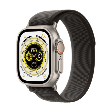 SICOS Apple Watch Ultra 49mm Titanio Trail negro/gris