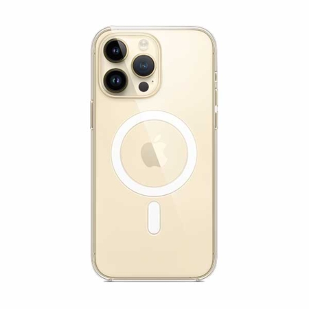 SICOS iPhone 14 Pro Max Clear Case Gold