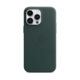 SICOS Funda cuero verde bosque iPhone 14 pro max