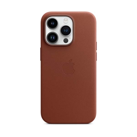 SICOS Funda cuero ocre oscuro iPhone 14 pro