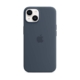 SICOS Funda silicona azul tempestad iPhone 14