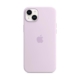 sicos funda de silicona iPhone 14 plus lila