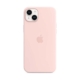 sicos funda de silicona iPhone 14 plus rosa caliza