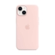 SICOS Funda silicona rosa caliza iPhone 14